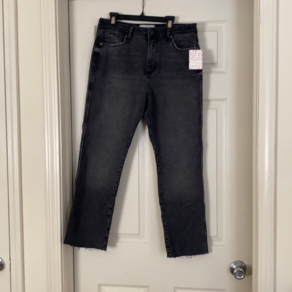 Black Free People boyfriend jeans